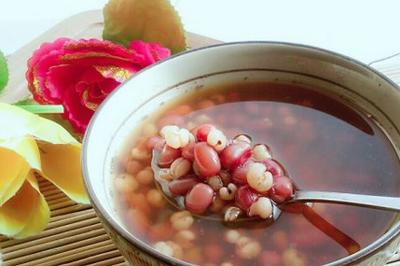 红豆薏米甜汤的做法
