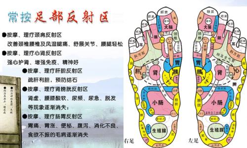 足底按摩的养生效果不错